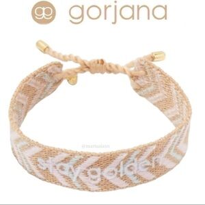 Gorjana Stay Golden Bracelet Mixed Neutrals NWT